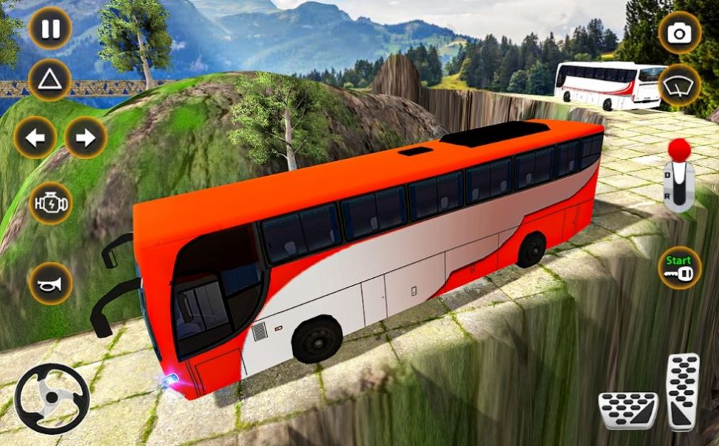 巴士游戏城市驾驶模拟游戏手机版(Bus Games City Driving Sim)图3: