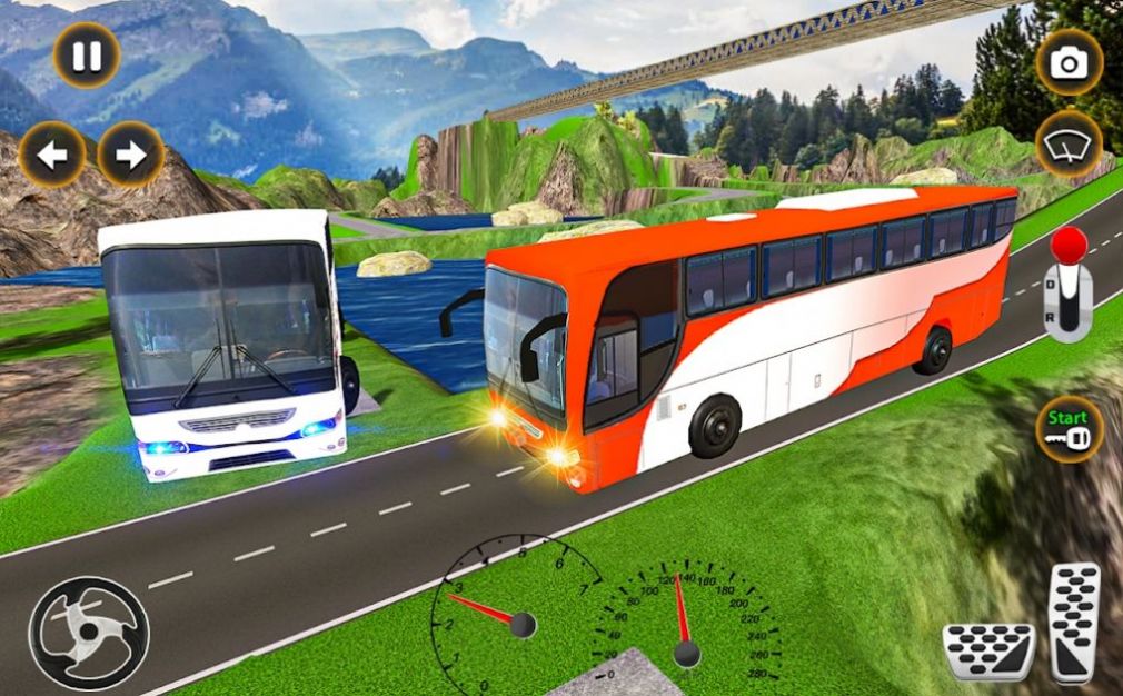 巴士游戏城市驾驶模拟游戏手机版(Bus Games City Driving Sim)图4: