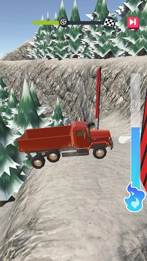 冬季公路卡车司机游戏手机版（Winter Road Truckers）图2: