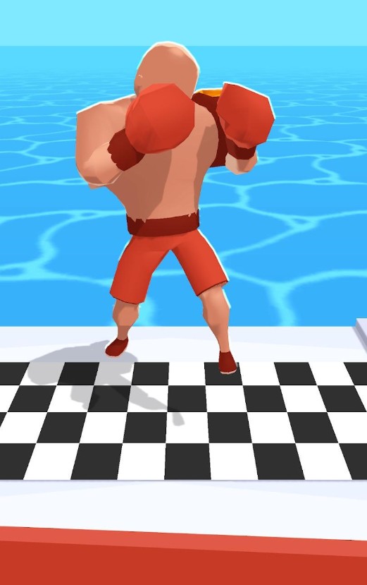 拳击手跑秀游戏安卓版（World Champ 3D）截图1: