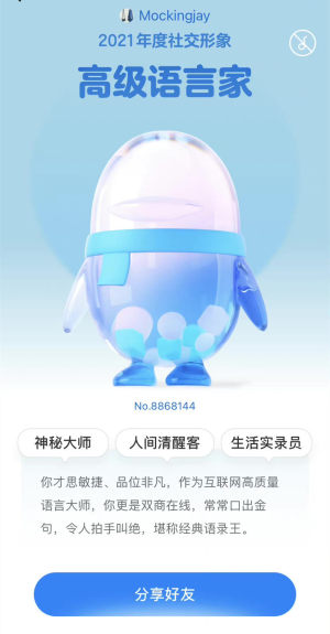 腾讯QQ2021年度社交形象图4