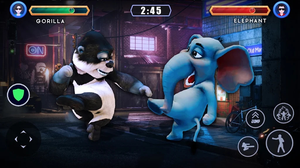 散打动物竞技游戏官方安卓版（Animal Karate Fight）图1: