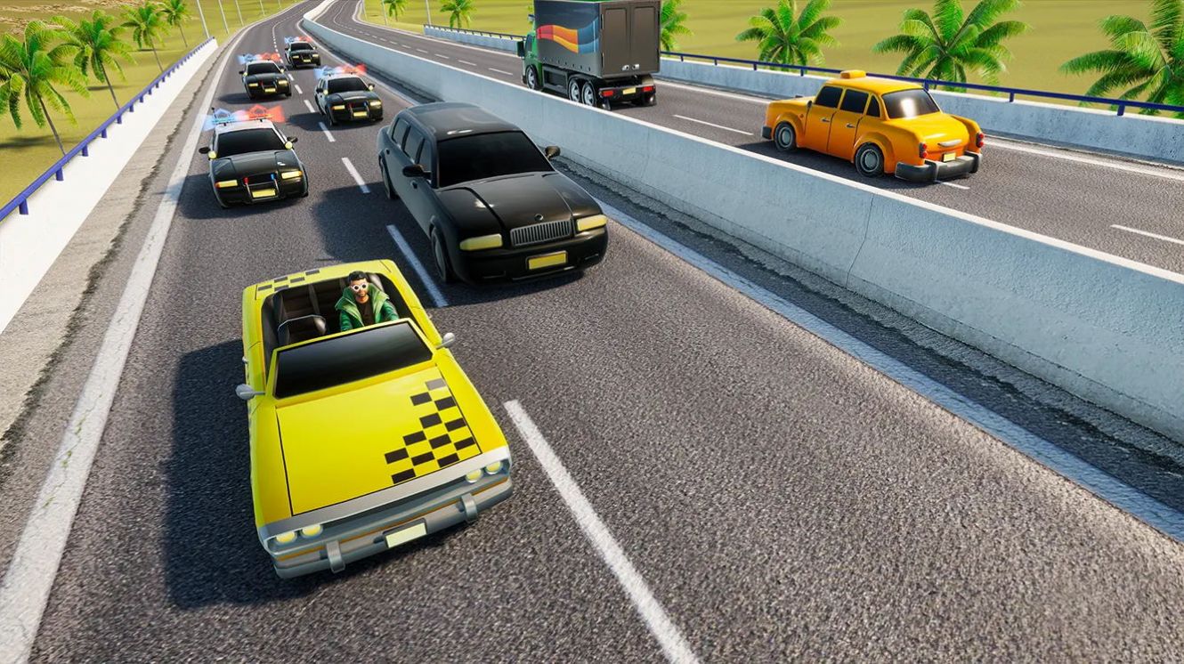 迷你汽车警察追捕游戏最新版(Mini Police Car Chase)图2: