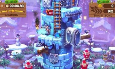 方块城堡高塔挑战游戏中文版（Blocky Castle: Tower Challenge）图2: