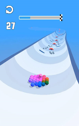 榨汁球跑跑游戏手机官方版（RainbowMarbles）图片1