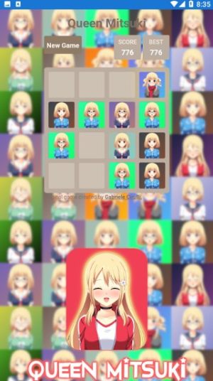 合成女友2048游戏安卓汉化版（Girlfriend Mitsuki）图片1