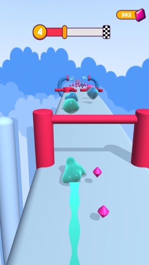 果冻人快跑3D游戏官方版（Blob Runner 3D）图片2