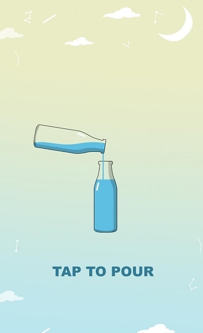瓶子倒水颜色一致才能过关的游戏图2: