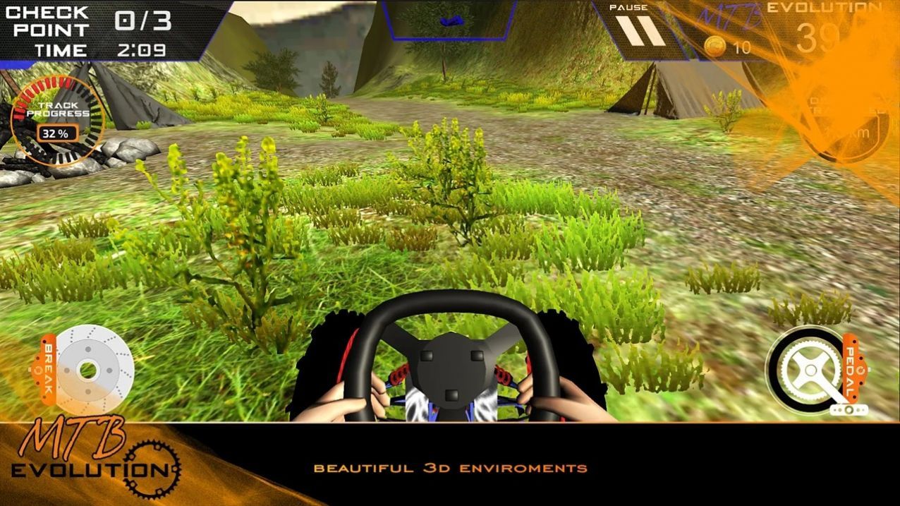 山地车竞速游戏中文安卓版图片1