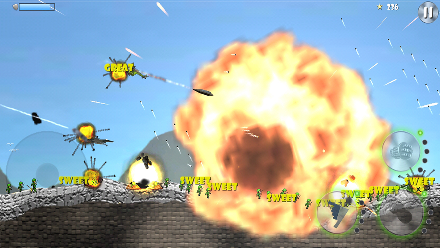 疯狂轰炸游戏最新版免费金币版截图1: