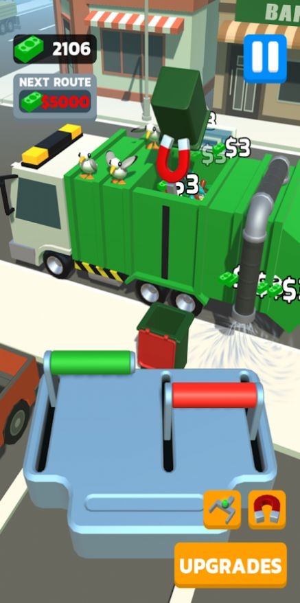 垃圾车3D游戏免费金币中文最新版图1: