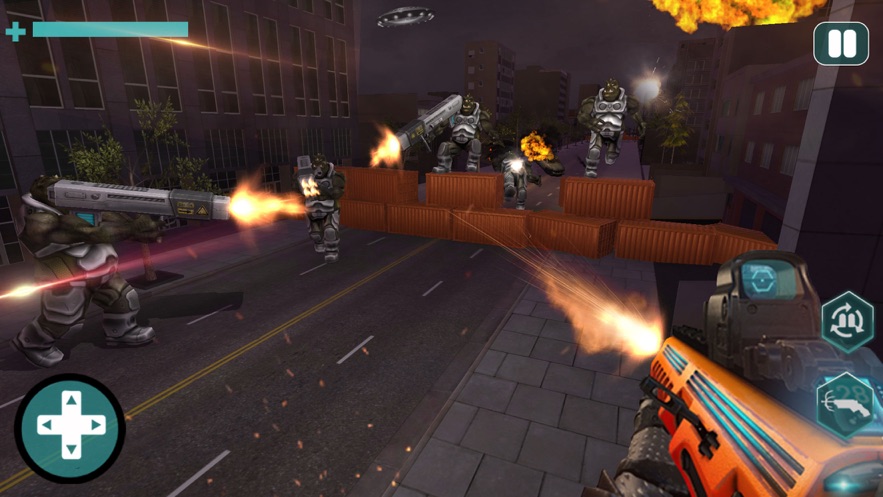史诗般的科幻战争机器人大战游戏安卓版图1: