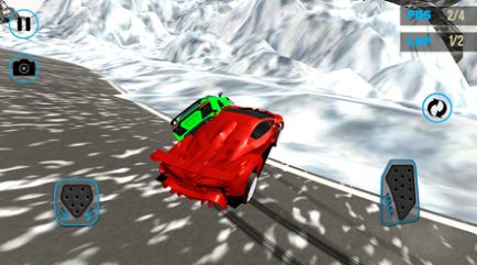 兰博基尼汽车雪地赛车游戏安卓中文版截图3: