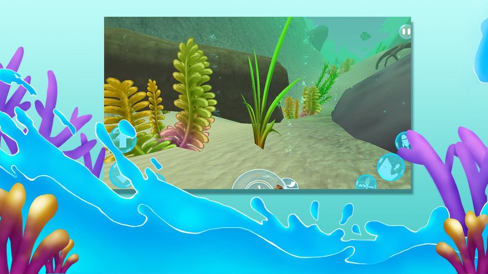 海底大猎杀3d版大鱼吃小鱼中文汉化版游戏安卓版下载图片1