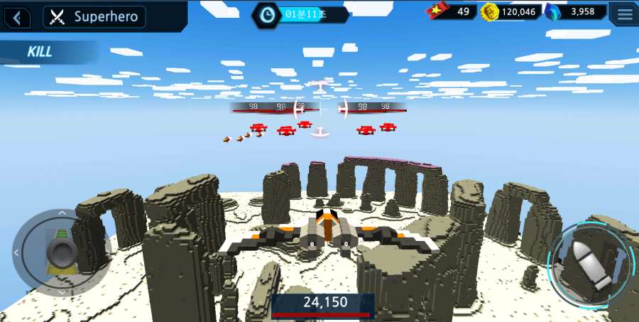方块飞机宇宙游戏安卓版 BlockAircraft Space图3: