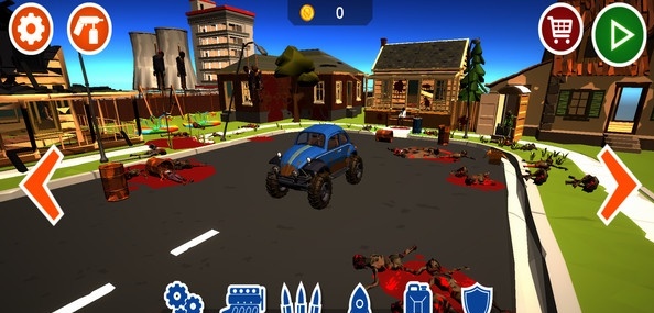 疯狂僵尸司机游戏安卓版图2: