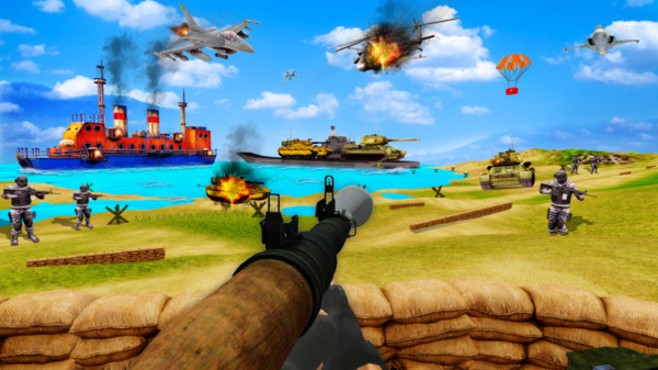 血战海滩登陆游戏免费金币最新版图2: