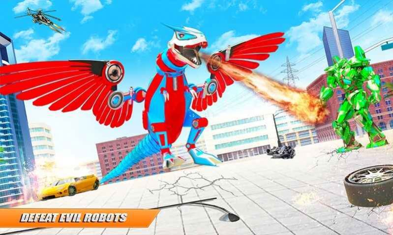 飞行恐龙机器人游戏中文安卓版图3: