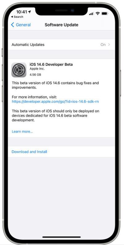 苹果IOS14.6 Beta RC准正式版描述文件安装包图3: