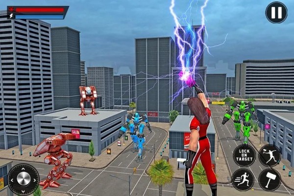 铁锤人机器人英雄游戏安卓最新版图片1