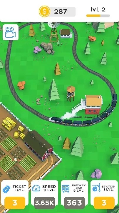 空闲火车铁路游戏最新正版图1: