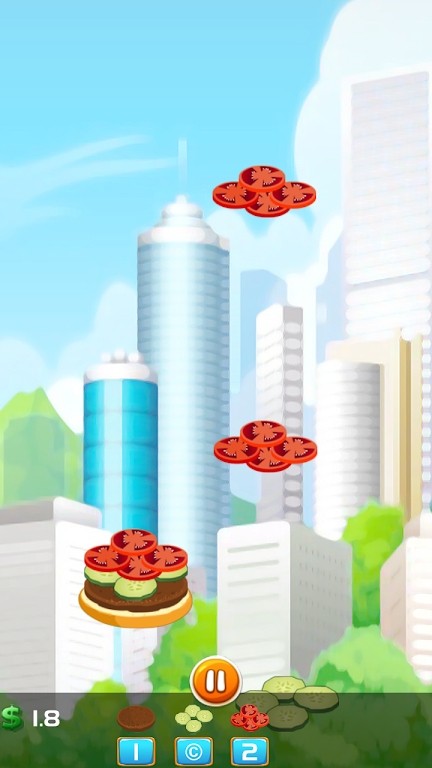 空中食物叠叠乐游戏安卓最新版截图1: