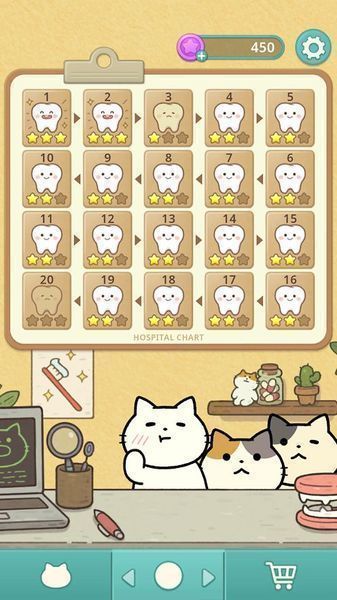 神秘的猫咪牙科免费金币最新版中文版图1: