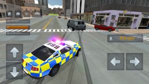 逼真的警车驾驶游戏图2