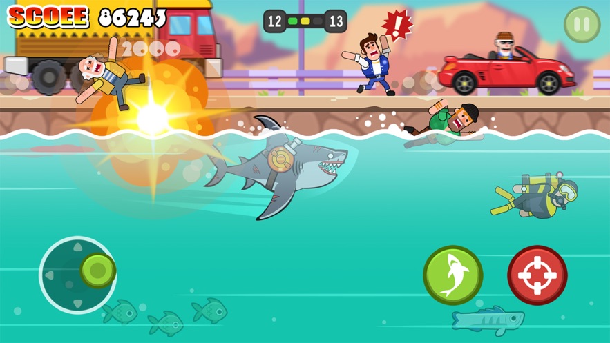 鲨鱼冲刺游戏官方安卓版图4: