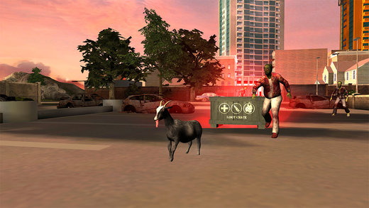 山羊模拟器游戏最新僵尸版图3: