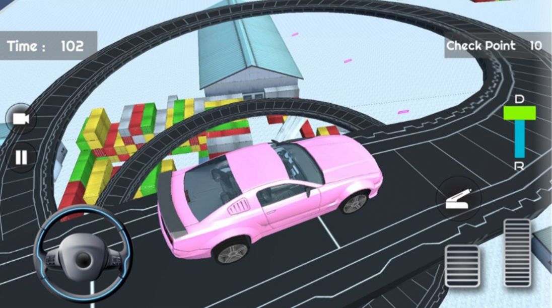 停车场驾校模拟游戏安卓版截图2: