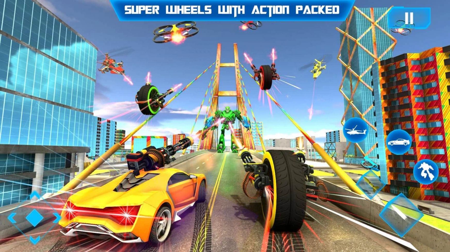 蜘蛛车轮机器人游戏最新安卓版图片1