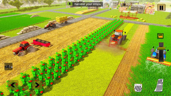 拖拉机疯狂农作游戏安卓最新版图片1