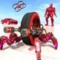 蜘蛛车轮机器人游戏