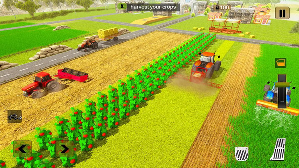 拖拉机疯狂农作游戏安卓最新版图1: