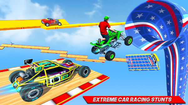 超级汽车跳跃特技游戏安卓官方版图4: