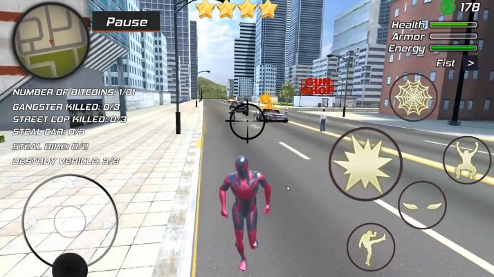 漫威蜘蛛侠手机版最新官方版下载 The Glass Spider截图1: