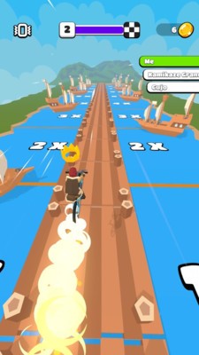疯狂自行车大作战游戏安卓最新版图1: