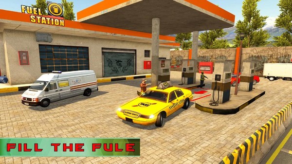 出租车驾驶特技游戏安卓最新版图1: