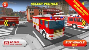 逼真的城市消防员游戏图3
