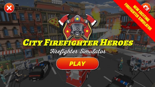 逼真的城市消防员游戏安卓版图1: