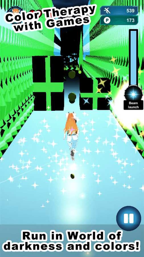 在黑暗中奔跑的女孩游戏安卓版图1: