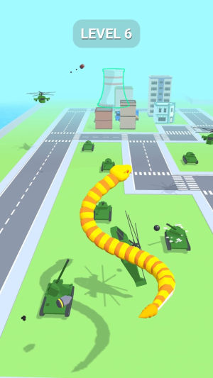 贪吃蛇摧毁城市游戏图4