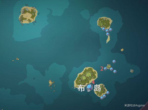 原神海灵芝在哪里（海灵芝采集路线图分布图大全）