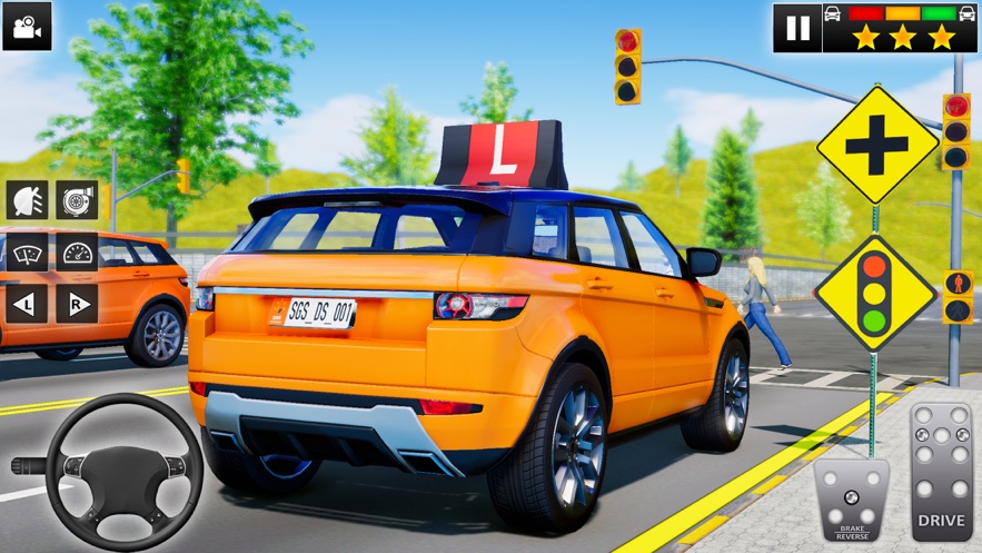 Real Car Driving School Games游戏中文版图1: