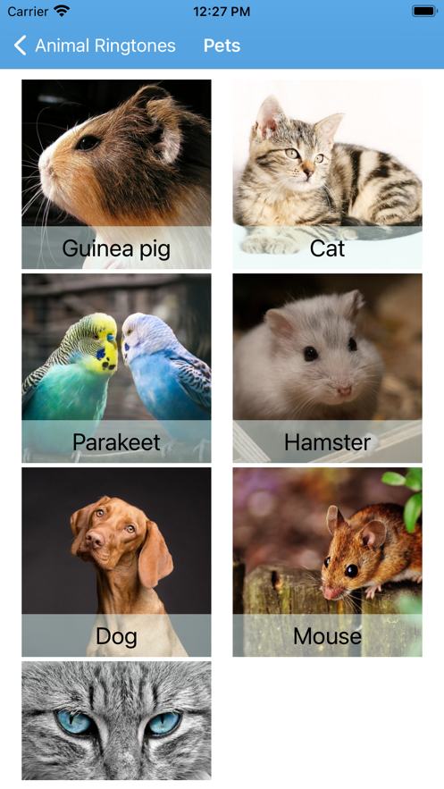 有趣的动物铃声App软件官方版截图2: