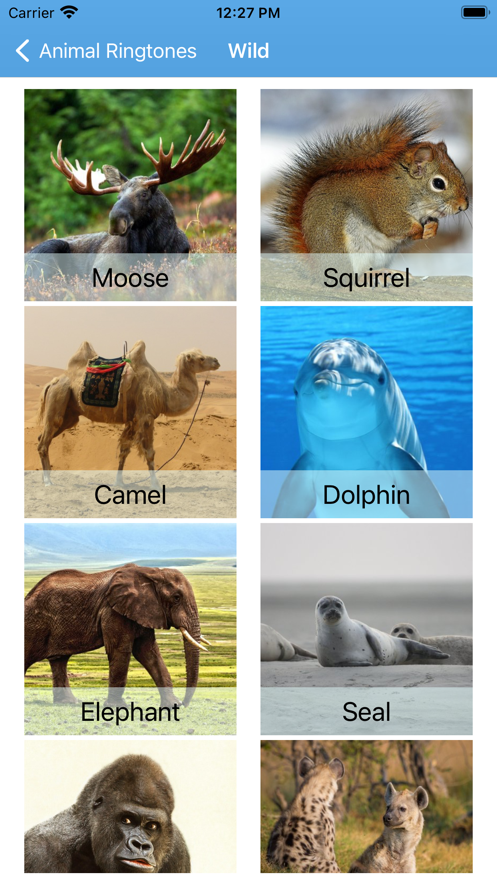 有趣的动物铃声App软件官方版截图3: