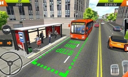 模拟公交大巴车游戏中文手机版图2: