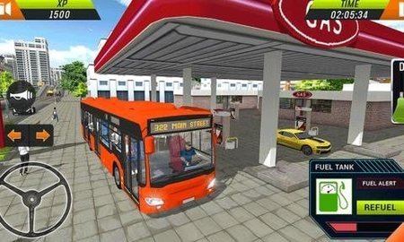 模拟公交大巴车游戏中文手机版图1: