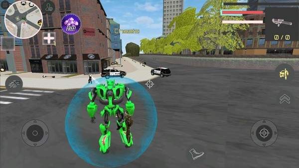 城市汽车机器人英雄游戏最新安卓版图片1